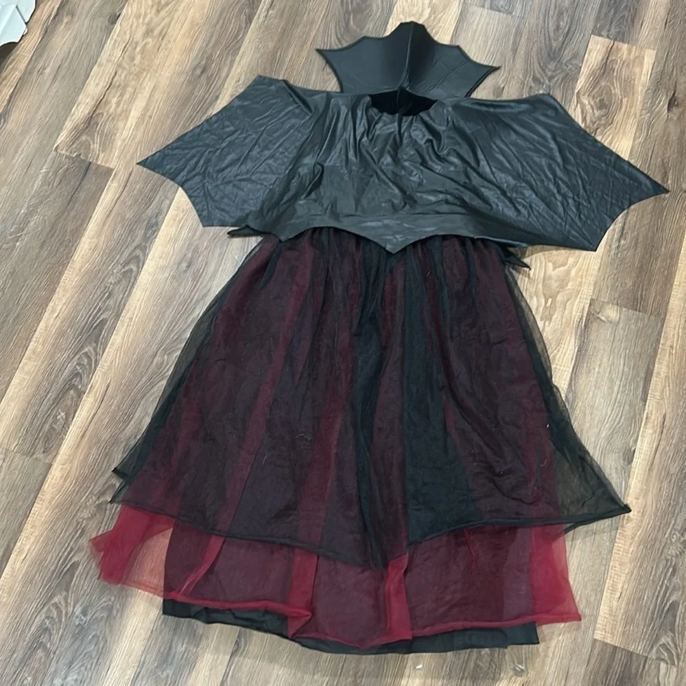 Way to Celebrate Dracula's Darling Halloween Costume Dress Girl's Size XL(14/16)